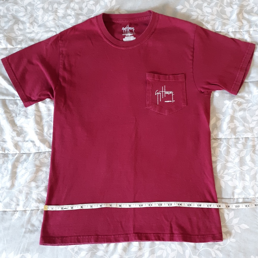 Small Red Guy Harvey Pocket T Shirt